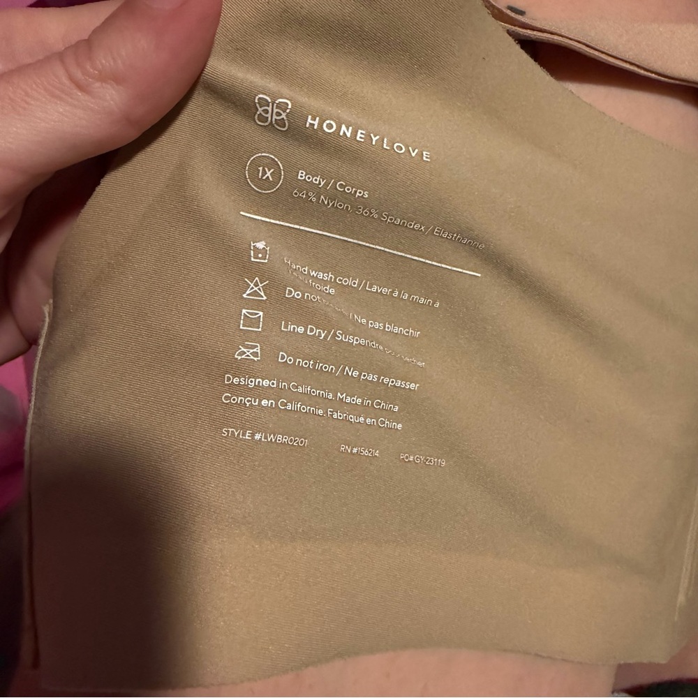 Honeylove Silhouette Wireless Bra Size 1X - Picture 4 of 10